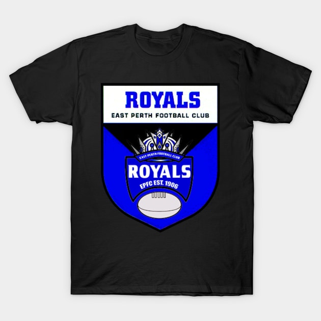 East Perth football club | AFL Australian Football T-Shirt by euror-design